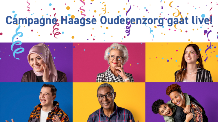 Banner Haagse Ouderenzorg start campagne